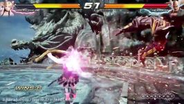 گیم پلی بازی Tekken 7 مبارزه Heihachi VS Lucky Chloe