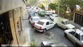 راننده فراری وانت پیکان قیطریه تهران