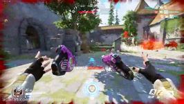 گیم پلی Overwatch شخصیت Tracer