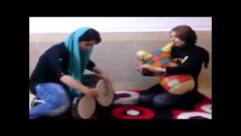 دونوازی نی انبان ضرب وتمپو توسط دو دختر جوان بوشهری