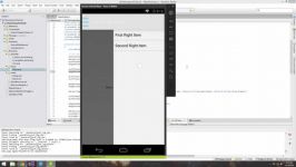 Xamarin Android Tutorial  27  Creating a Right and Left Drawer Layout