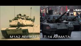 US M1 ABRAMS TANK VS T 14 ARMATA TANK  Super heavy tank 2015