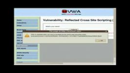  OWASP Broken Web Applications Project Cross Site Scripting 