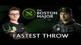 Fastest Throw of Boston Major — Liquid vs Alliance