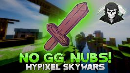  NO GG NUB S + KNOCKBACK ONLY CHALLENGE Hypixel Skywars UNCUT 