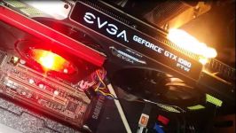 آتش گرفتن کارت EVGA 1080 بعلت گرمای بیش حد VRM