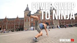 How to Breakdance  Power Sweep to Ninja  Amsterdam