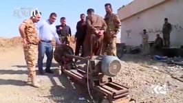 ابزار عجیب داعش برای حفر تونل
