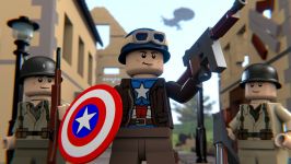  LEGO WWII CAPTAIN AMERICA 