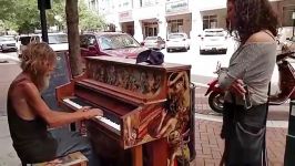 Homeless Man Plays Piano Beautifully