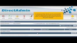 DirectAdmin  How to create a domain pointer