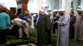 إقامة الصلاة  محمد المهدى شرف الدین  مسجد صلاح الدین  القاهرة 26  9  2012