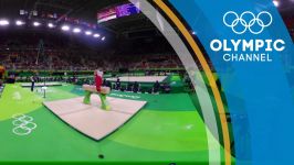 Mens Gymnastics  Exclusive 360 Video  Rio 2016