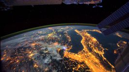 All Alone in the Night  Time lapse footage of the Earth as seen from the ISS