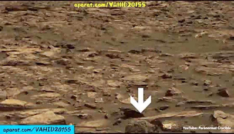 مشاهده موجودی وحشتناک در سیاره مریخ۱۰۰واقعی