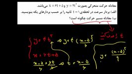 فیزیک پیش دانشگاهی  حرکت شناسی  درسنامه چهارم