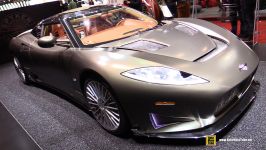 2016 Spyker C8 Preliator 525hp V8  Exterior and Interior Walkaround  2016 Gene