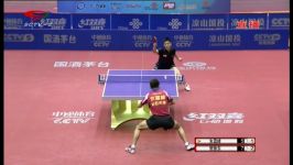 Zhu VS Fan Zhendong در مسابقات سوپر لیگ چین 2016 HD