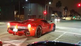 Lewis Hamilton Driving Justin Bieber in Laferrari in Beverly Hills. Lol