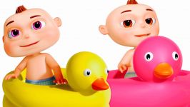 Five Little Babies Bathing In a Tub  Zool Babies Fun Songs  Nursery Rhymes For