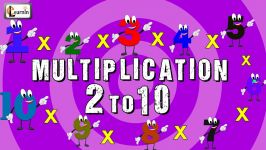 Multiplication tables 2 to 10  Multiplication songs for children  elearnin