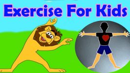 Exercises for different parts of the body Jumping Stretching Aerobics Funny