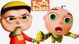 Zool Babies Playing Egg and Spoon  Zool Babies Series  Cartoon Animation For K