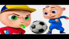 Zool Babies Playing Soccer  Five Little Babies Series  Videogyan Kids Shows