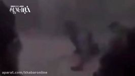 لحظۀ انفجاریک انتحاری درموصل