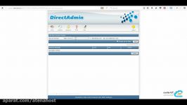 آموزش پارک کردن دامنه در کنترل پنل Directadmin