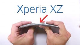 آزمون مقاومت سونی اکسپریا ایکس زد Xperia XZ