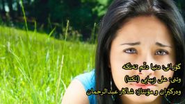 علی زیبایی تکتا ، دنیا تنگه دلم