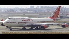 Unbelievable Boeing 747 400 Very Early Rotation by Air India