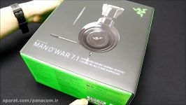 آنباکسینگ هدست Razer ManOWar 7.1