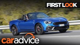 2017 Abarth 124 Spider First Look Review