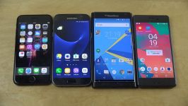 iPhone 7 vs. Galaxy S7 vs.BlackBerry Priv vs.Xperia X 