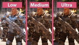 Gears of War 4 – PC Low vs Medium vs Ultra