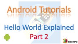 6 Hello World Android Example Part 2  varchar.ir