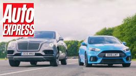 Ford Focus RS vs Bentley Bentayga