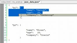  Fetch JSON Data Using jQuery AJAX Method getJSON 