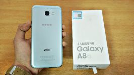 ویدیو معرفی گوشی جعبه گشایی Samsung Galaxy A8