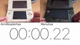 3DS CFW Coldboot Arm9loaderhax vs. Menuhax  YouTube