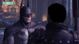 مقایسه گرافیک بازی Batman Arkham City  PC vs PS4