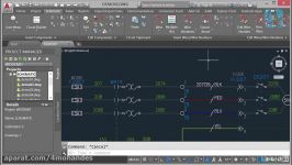 آموزش ویدئویی AutoCAD Electrical فصل اول قسمت 4