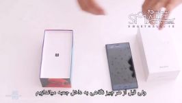 جعبه گشایی گوشی sony xperia xz زیر نویس فارسی