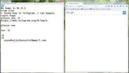 دور زدن صفحه لوگین تلگرام