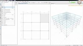 جلسه 18 آموزش Etabs 2015 جایگذاری اشیاء