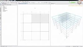 جلسه 17 آموزش Etabs 2015 کپی کردن اشیاء