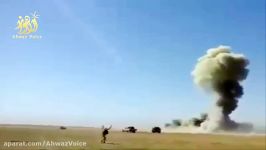 شکار خودروهای انتحاری داعش توسط ارتش عراق موشک کورنت