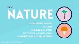 90 Animated Nature Elements